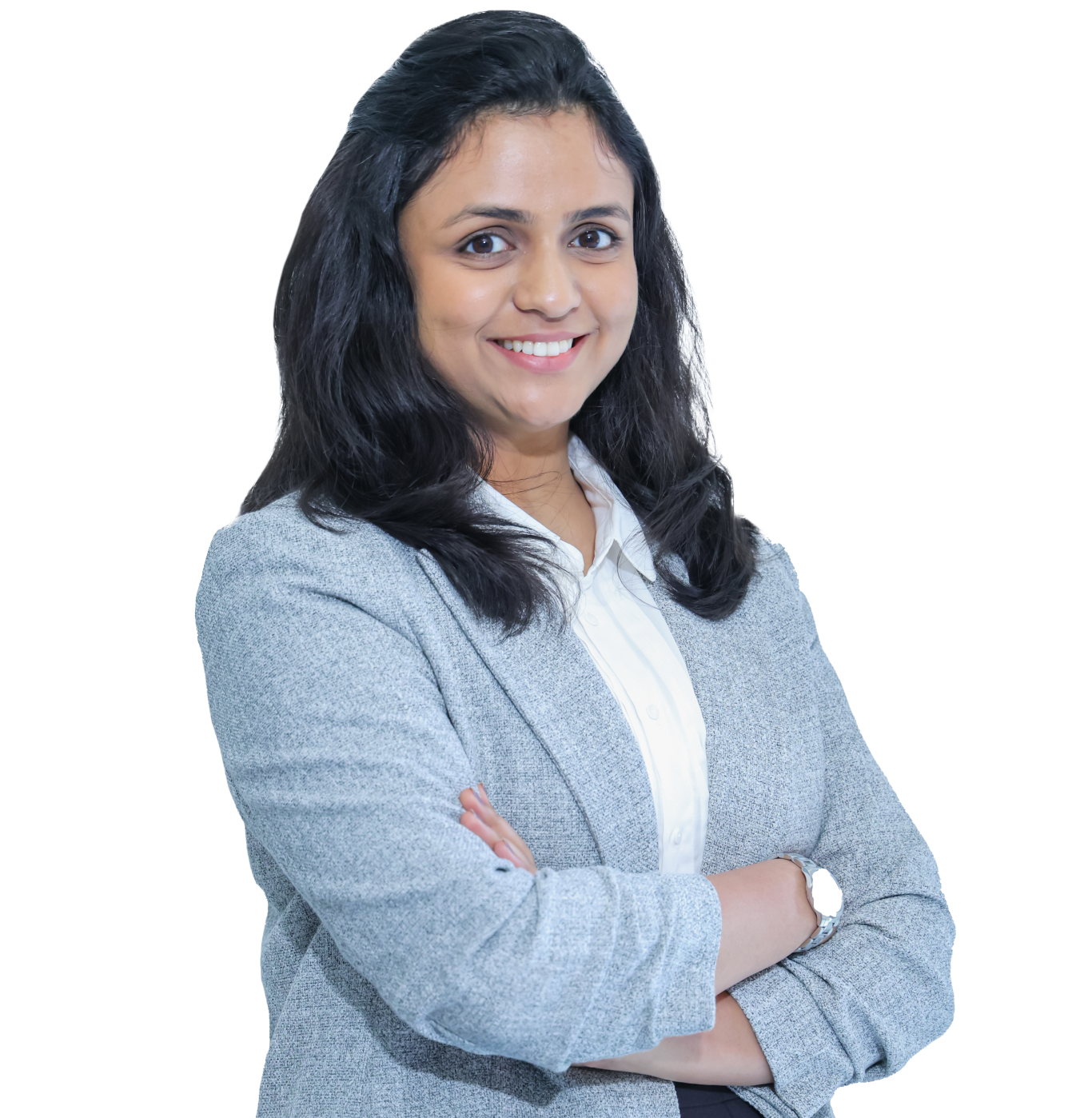 image of leader with grayish background